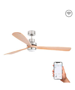 LANTAU-G O 1680 MM DC PINE WITH LIGHT 3 BLADES S/R – 1-FR33505DCWP