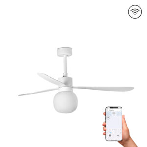 AMELIA O1320MM WHITE 3 B. BALL 20W 2700K NO/R – 1-FR33760WP-25