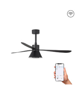 AMELIA O1320MM BLACK 3 B. CONE 20W CCT DIM NO/R – 1-FR33761WP-23