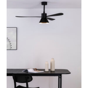 AMELIA O1320MM BLACK 3 B. CONE 20W CCT DIM NO/R – 1-FR33761WP-23