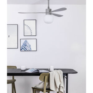 AMELIA O1320MM GREY 3 B. BALL 20W 2700K DIM – 1-FR33762-27