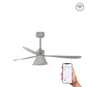 AMELIA O1320MM GREY 3 B. CONE 20W CCT DIM NO/R – 1-FR33762WP-24