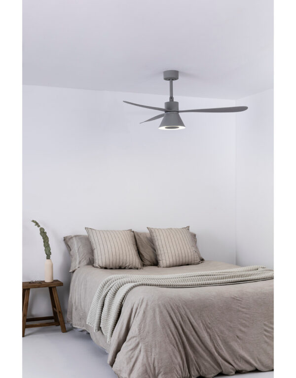 AMELIA O1320MM GREY 3 B. CONE 20W CCT DIM NO/R – 1-FR33762WP-24