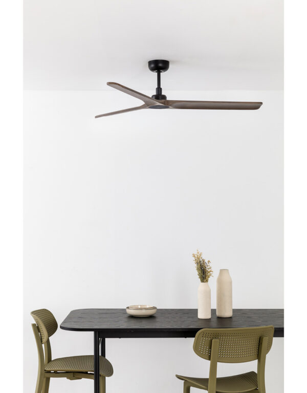 HEYWOOD O1320MM BLACK 3 B. DARK WOOD NO/R – 1-FR33809WP