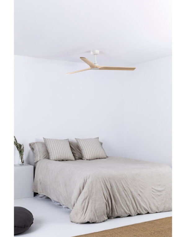 HEYWOOD O1320MM WHITE 3 BLADES LIGHT WOOD – 1-FR33810
