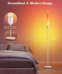 RGBICWW Cylinder Floor Lamp H6078 Govee 1.SH.01.G049