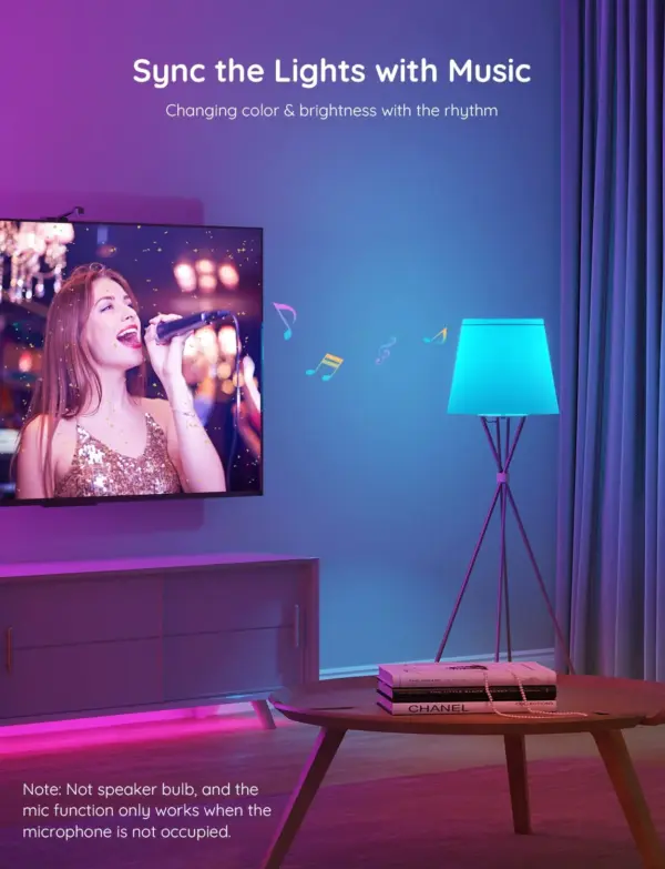 Smart Wi-Fi & BLE Λάμπα LED E27 1200lm RGBWW H6009 Govee 1.SH.01.G051