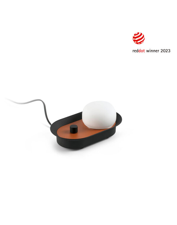 MAYA WALL LAMP BLACK/ TERRACOTTA  LED 12W 2700K – 1-FR40104