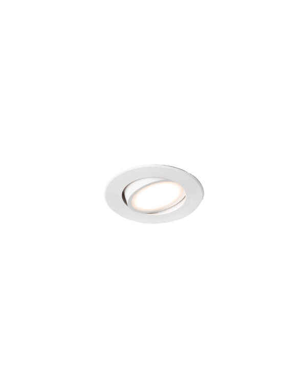 KOI-2 WHITE ORIENTABLE RECESSED 12 LED 0.5W/ LED 3 – 1-FR42921
