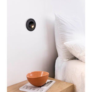 CLICK RECESSED BLACK LED 3W 2700K – 1-FR43601