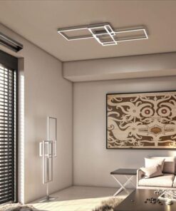 Οροφής led “zenit” 33w 2500lm Νίκελ Ματ – 11352