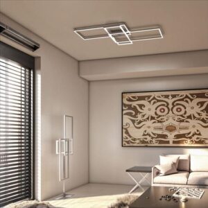 Οροφής led “zenit” 33w 2500lm Νίκελ Ματ – 11352