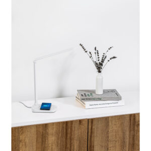 ANOUK TABLE LAMP WHITE LED 8W 2700-6500K INDUCTION – 1-FR53416