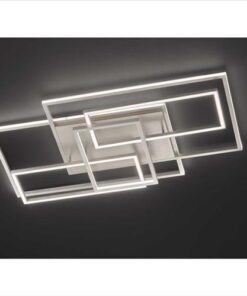 Οροφής led “Viso” 72w 6200lm Νίκελ Ματ – 10649