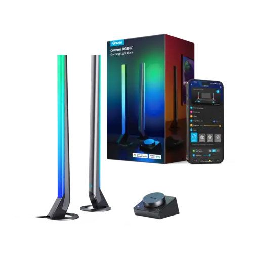 RGBIC Wi-Fi Gaming Light Bars H6047 Govee 1.SH.01.G026