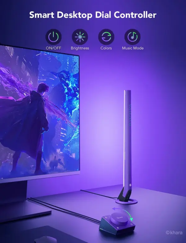 RGBIC Wi-Fi Gaming Light Bars H6047 Govee 1.SH.01.G026