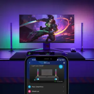 RGBIC Wi-Fi Gaming Light Bars H6047 Govee 1.SH.01.G026