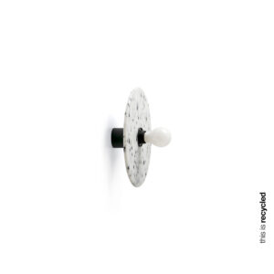 CONFETTI BLACK MARBLE WALL LAMP/CEILING L. E27 – 1-FR62173-50