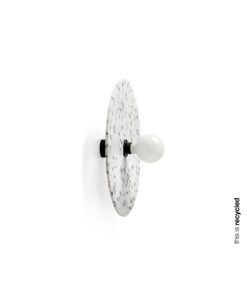 CONFETTI BLACK MARBLE WALL LAMP/CEILING L. E27 – 1-FR62173-51