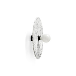 CONFETTI BLACK MARBLE WALL LAMP/CEILING L. E27 – 1-FR62173-51