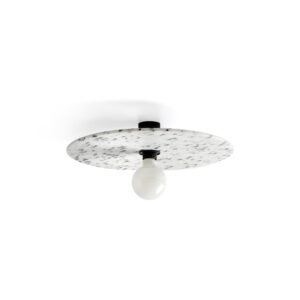 CONFETTI BLACK MARBLE WALL LAMP/CEILING L. E27 – 1-FR62173-51