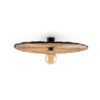 COSTAS BLACK W/L CEILING RATTAN SH. E27 o600*70mm – 1-FR62173-69