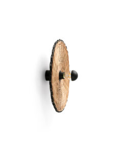 COSTAS W/L CEILING BLACK P. RATAN E27 o400*70mm – 1-FR62173-78