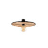 COSTAS W/L CEILING BLACK P. RATAN E27 o400*70mm – 1-FR62173-78