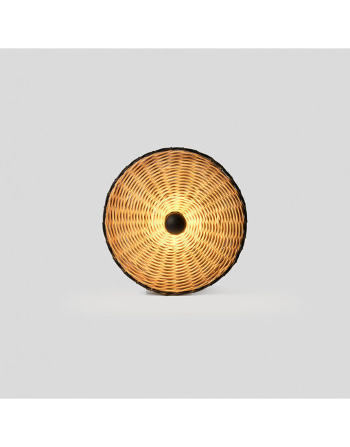 COSTAS W/L CEILING BLACK P. RATAN E27 o400*70mm – 1-FR62173-78