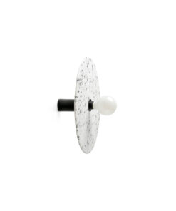 CONFETTI BLACK MARBLE WALL LAMP/CEIL.L. E27 o45 – 1-FR62174-51