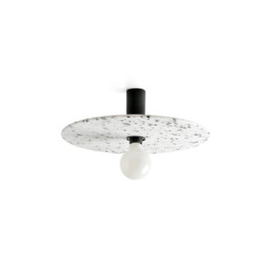 CONFETTI BLACK MARBLE WALL LAMP/CEIL.L. E27 o45 – 1-FR62174-51