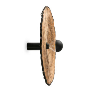 COSTAS W/L CEILING BLACK RATTAN SH. E27 o600*140mm – 1-FR62174-69