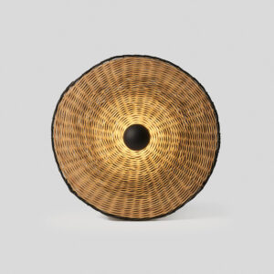 COSTAS W/L CEILING BLACK RATTAN SH. E27 o600*140mm – 1-FR62174-69