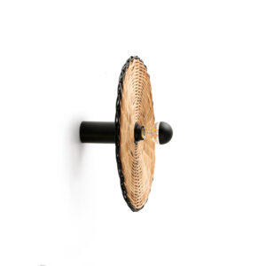 COSTAS W/L CEILING BLACK RATTAN SH. E27 o400*140mm – 1-FR62174-78