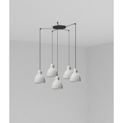 VENICE PENDANT WHITE o160 1x E27 5L – 1-FR64255-111-5L