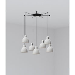 VENICE PENDANT WHITE o160 1x E27 7L – 1-FR64255-111-7L