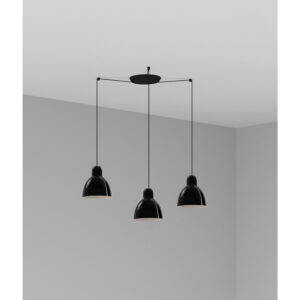 VENICE PENDANT BLACK o160 1x E27 3L – 1-FR64255-112-3L