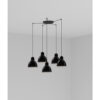 VENICE PENDANT BLACK o160 1x E27 5L – 1-FR64255-112-5L