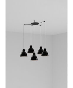 VENICE PENDANT BLACK o160 1x E27 5L – 1-FR64255-112-5L