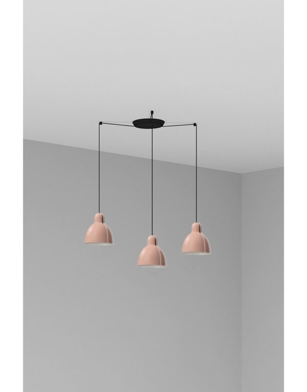 VENICE PENDANT PINK o160 1x E27 3L – 1-FR64255-113-3L