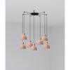 VENICE PENDANT PINK o160 1x E27 7L – 1-FR64255-113-7L