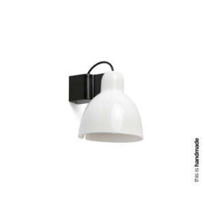 VENICE WALL LAMP WHITE o160 1X E27 – 1-FR64270