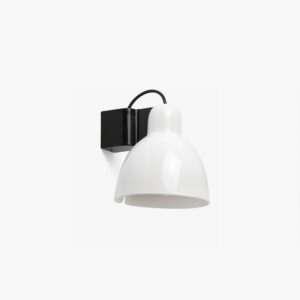 VENICE WALL LAMP WHITE o160 1X E27 – 1-FR64270
