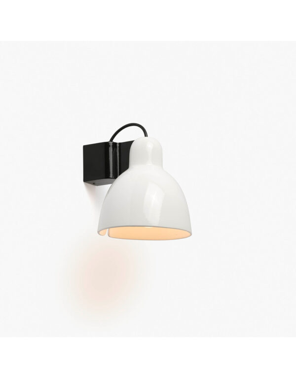 VENICE WALL LAMP WHITE o160 1X E27 – 1-FR64270