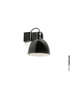 VENICE WALL LAMP BLACK o160 1X E27 – 1-FR64271