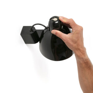 VENICE WALL LAMP BLACK o160 1X E27 – 1-FR64271