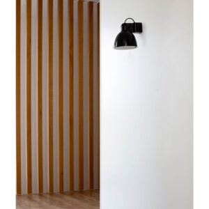 VENICE WALL LAMP BLACK o160 1X E27 – 1-FR64271
