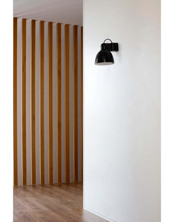 VENICE WALL LAMP BLACK o160 1X E27 – 1-FR64271