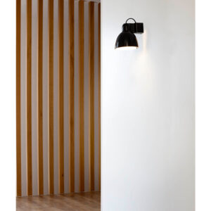 VENICE WALL LAMP BLACK o160 1X E27 – 1-FR64271