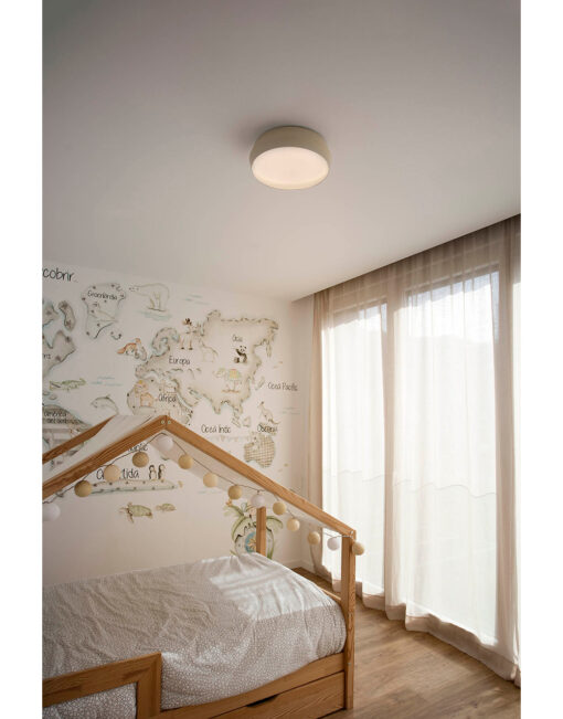 SHOKU 350 WALL LAMP/CEILING L. GR-BL LED 24W 2700K – 1-FR64280